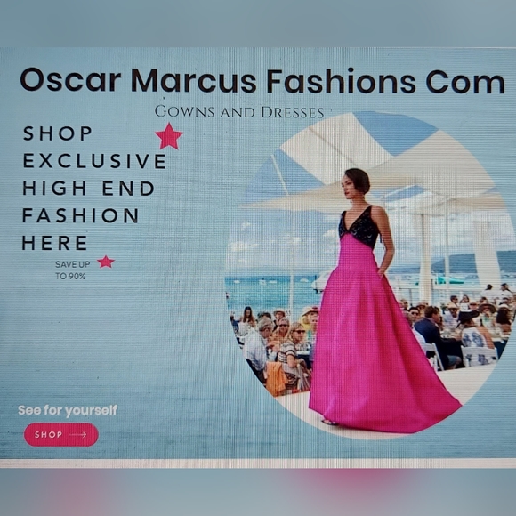 $3,400 OSCAR DE LA RENTA RED SILK  RUNWAY DRESS US 10 - Picture 10 of 10